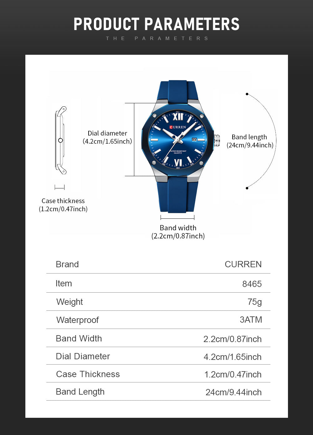 CURREN 8465
