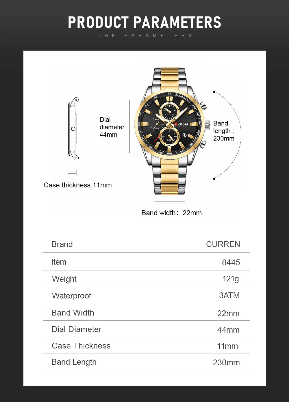 CURREN 8445